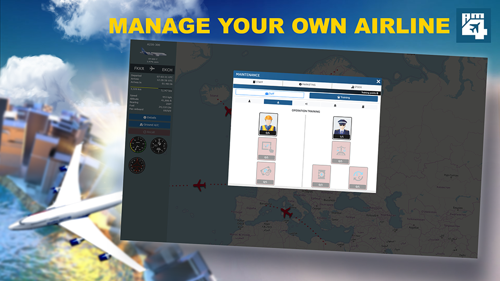 Airline Manager 4 ingame screenshot